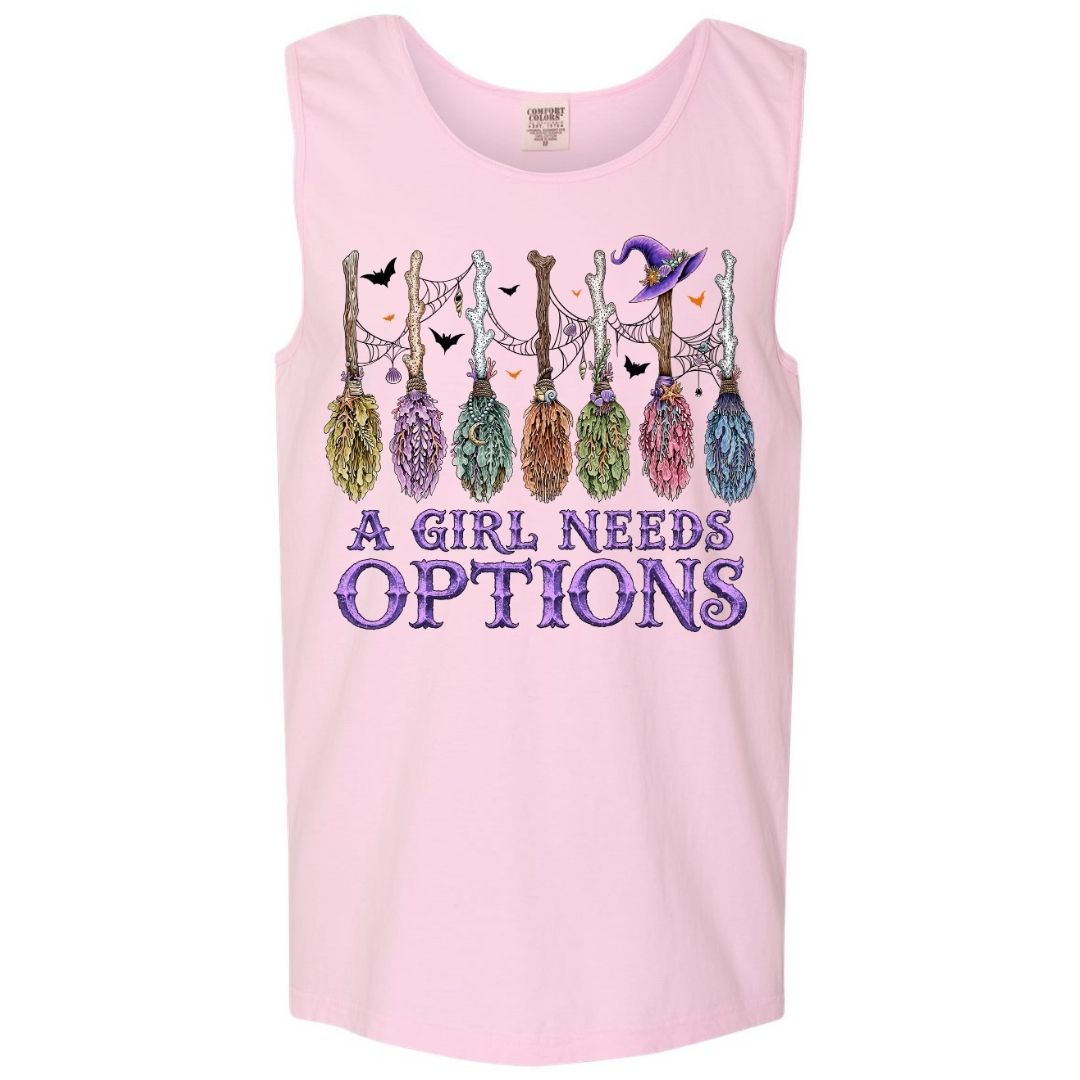 A Girl Needs Options Boyfriend Tank