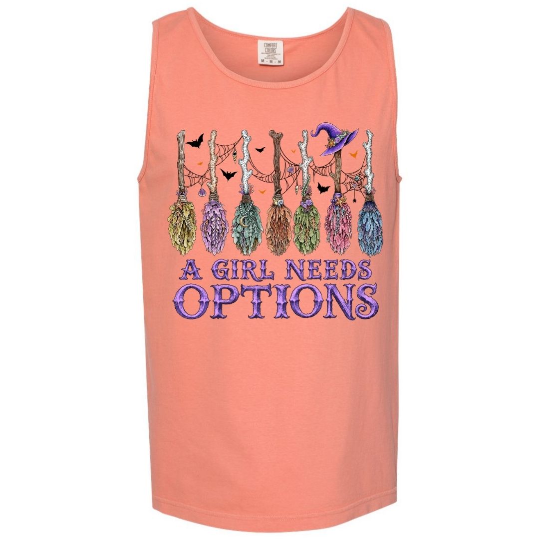A Girl Needs Options Boyfriend Tank