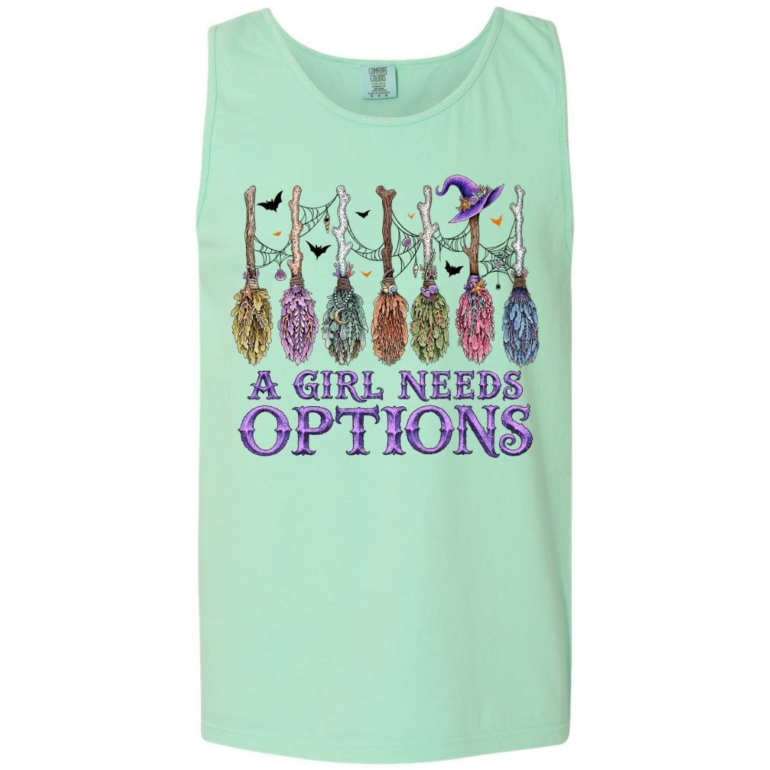 A Girl Needs Options Boyfriend Tank
