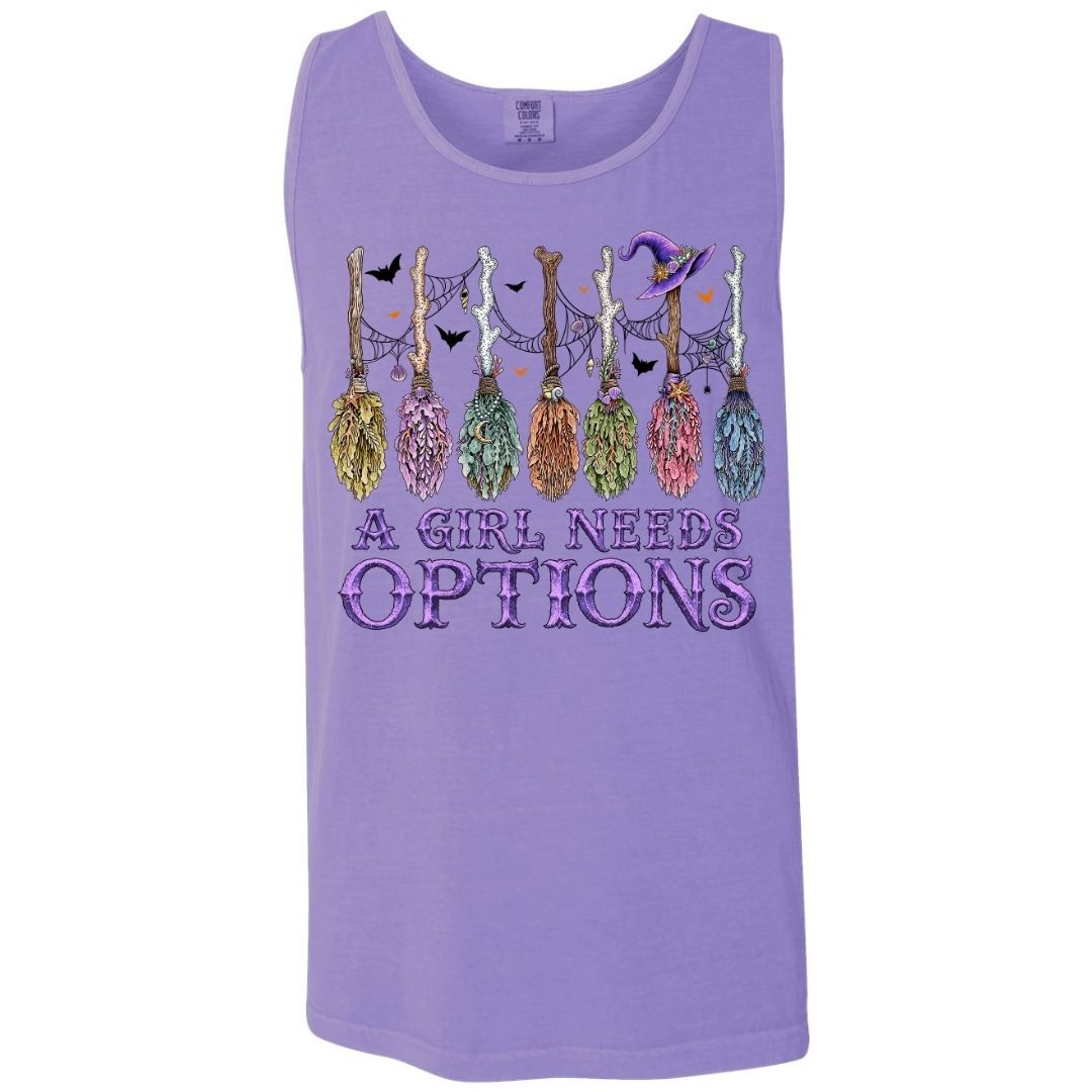 A Girl Needs Options Boyfriend Tank