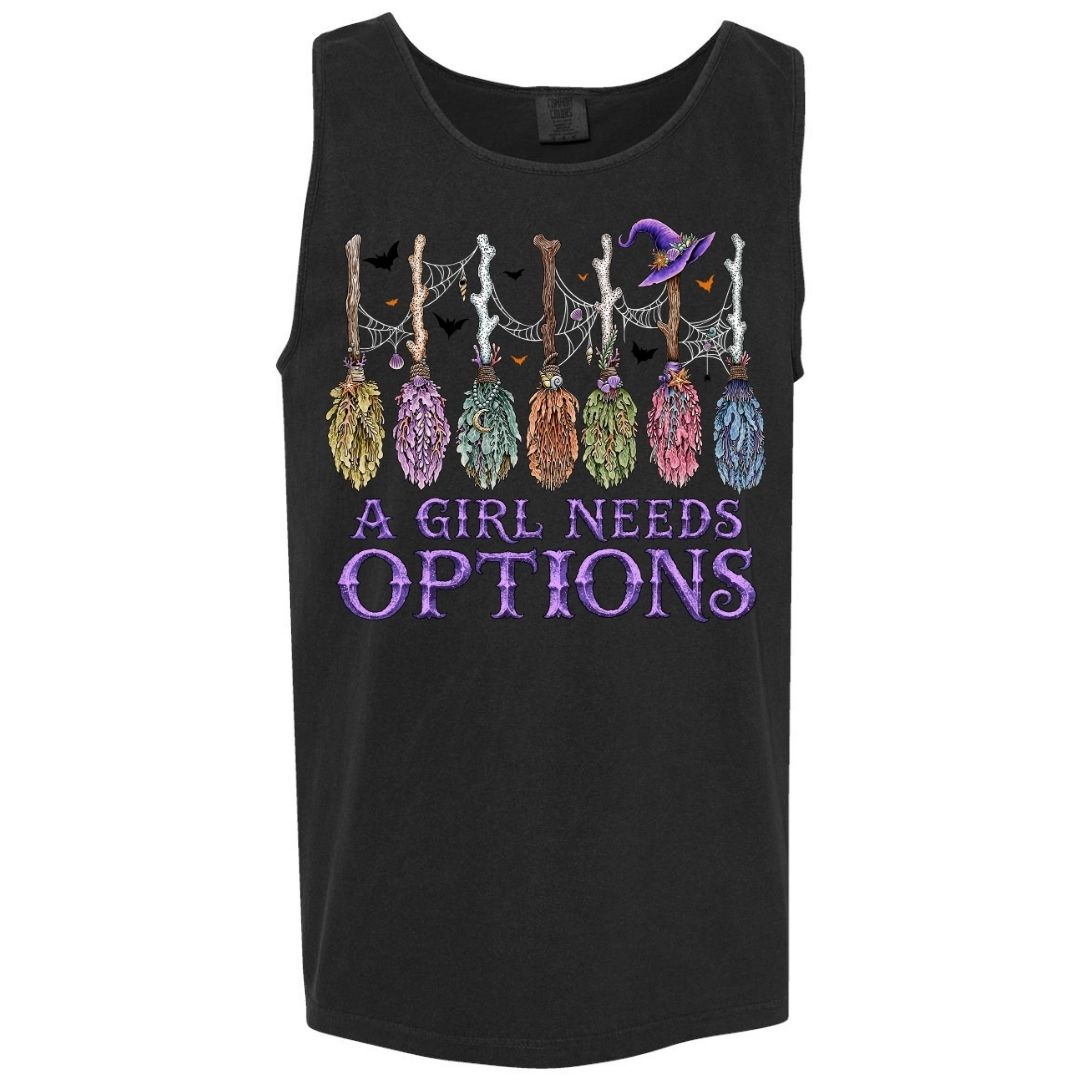 A Girl Needs Options Boyfriend Tank