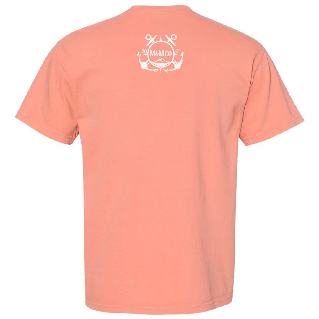 Mountains & Mermaids Black Harbor T-Shirt (Terracotta)