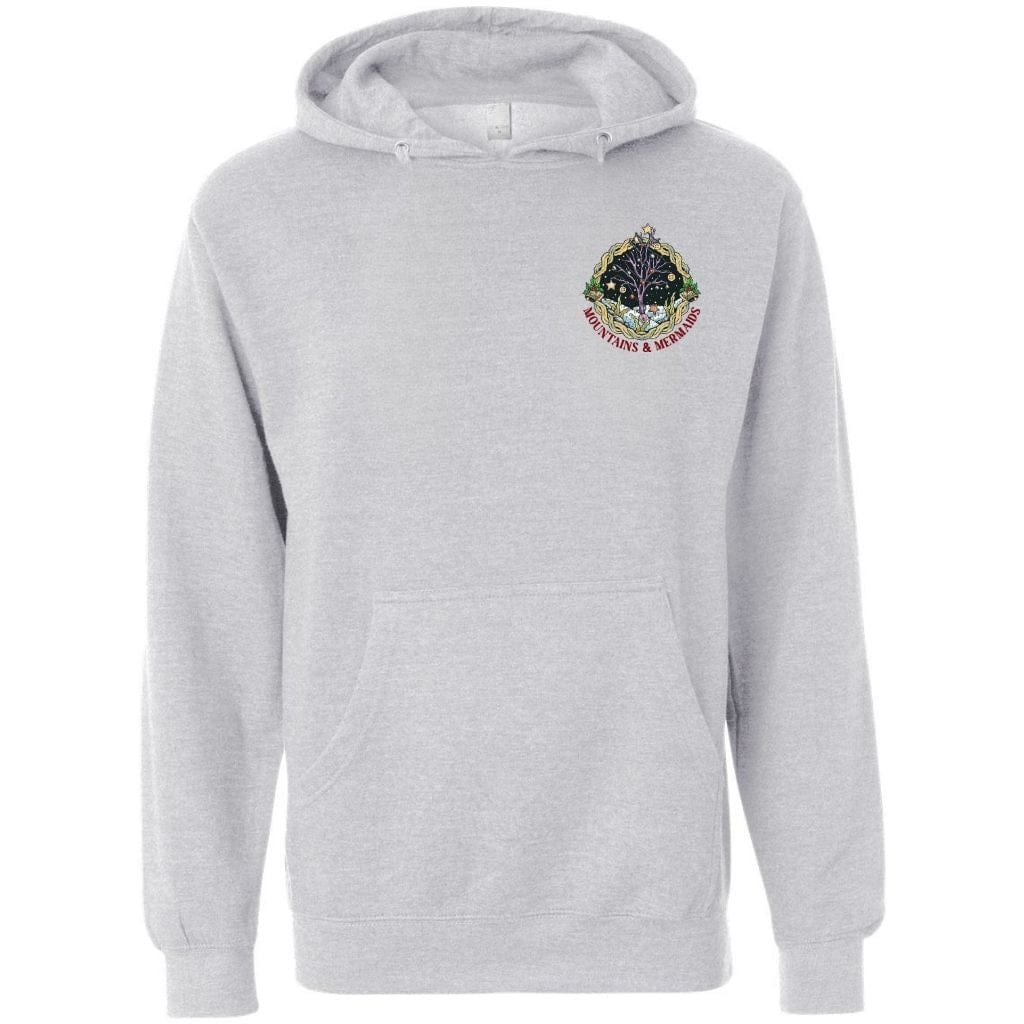 Mountains & Mermaids Christmas Mermaid Pullover Hoodie