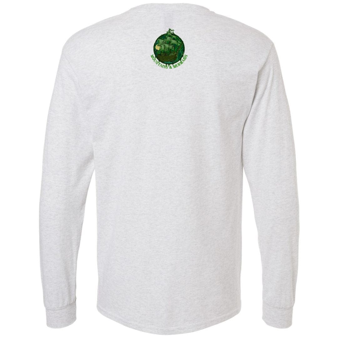 Mountains & Mermaids Flying Dutchman Long Sleeve T-Shirt (Ash)