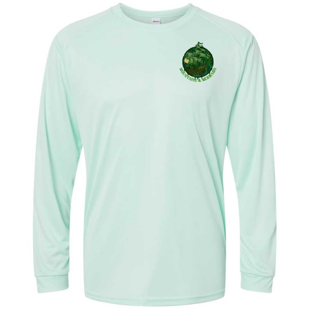 Mountains & Mermaids Flying Dutchman Performance Sun Shirt (Mint)
