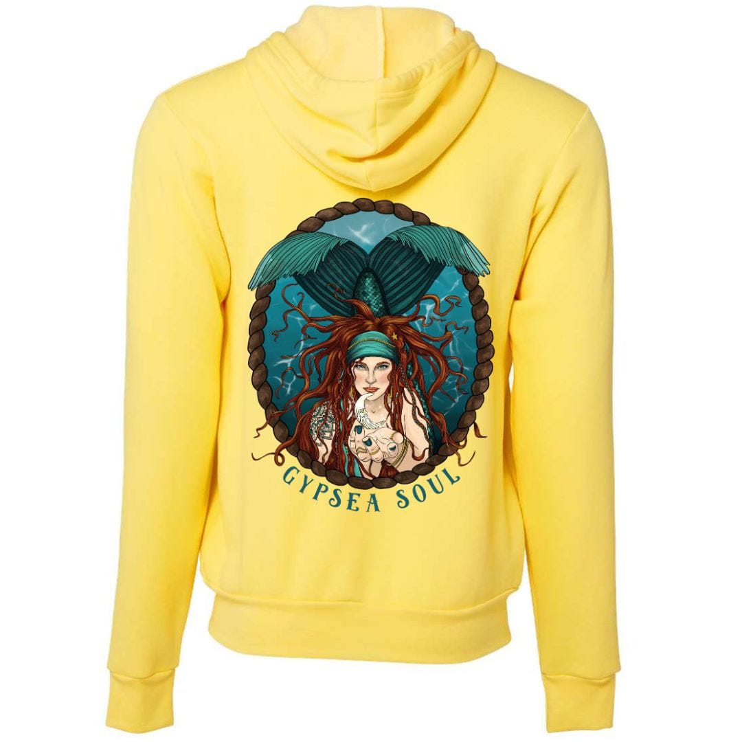 Mountains & Mermaids GypSea Soul Siren Full-Zip Unisex Hoodie Small / Sunshine