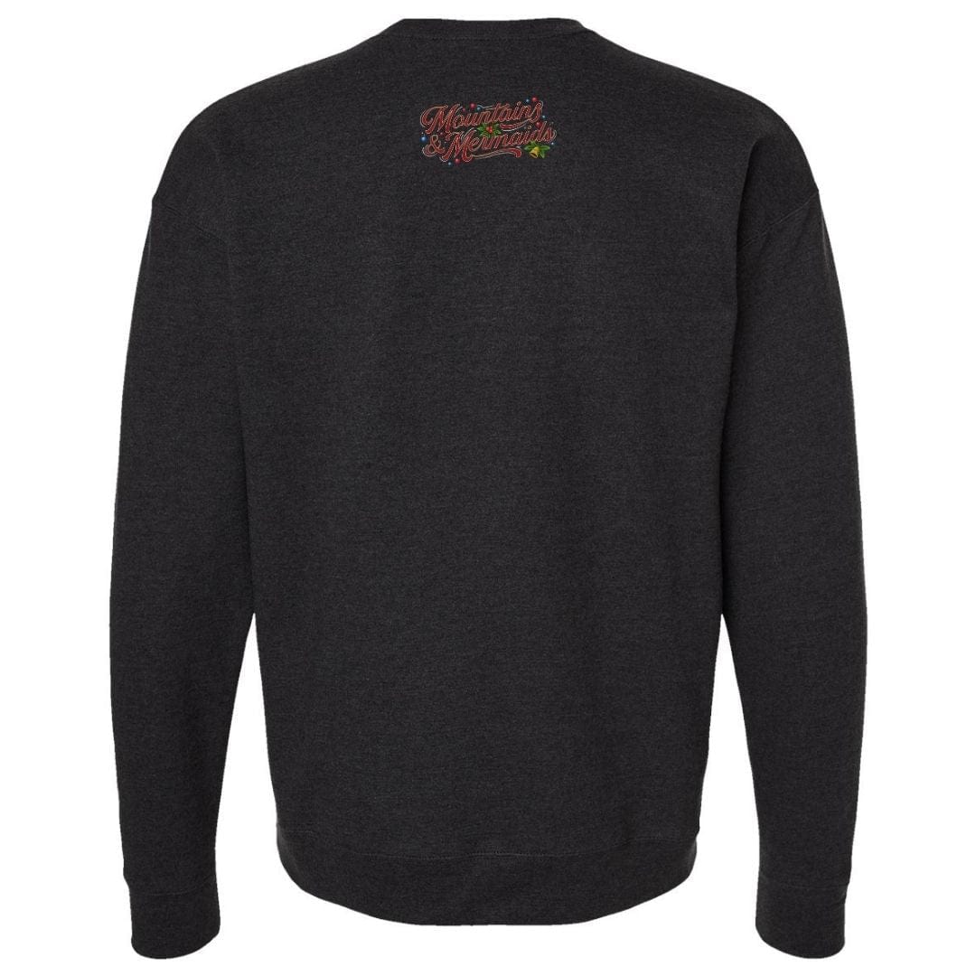 Mountains & Mermaids Holly Roger Crewneck Sweatshirt (Black)