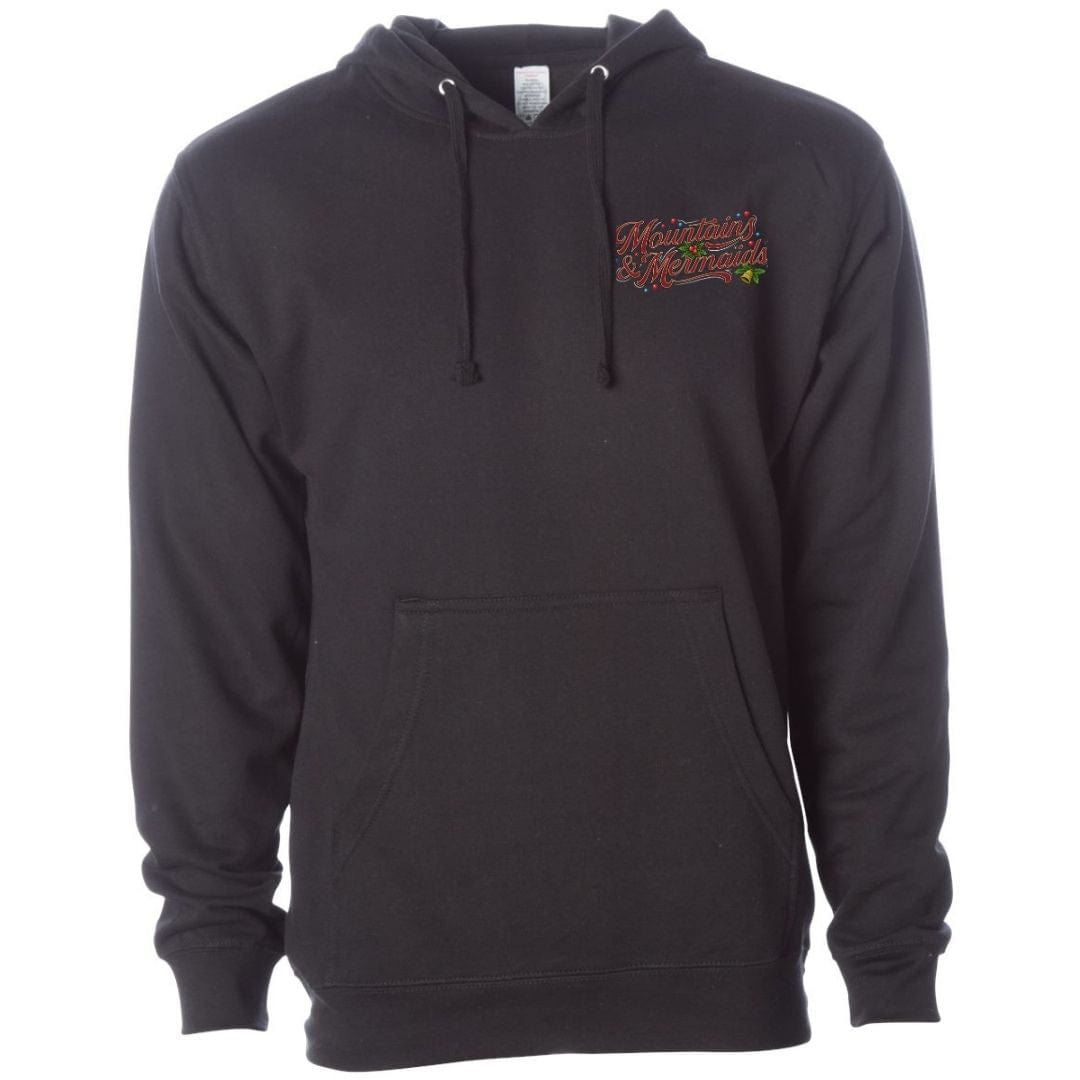 Mountains & Mermaids Holly Roger Pullover Hoodie (Black)