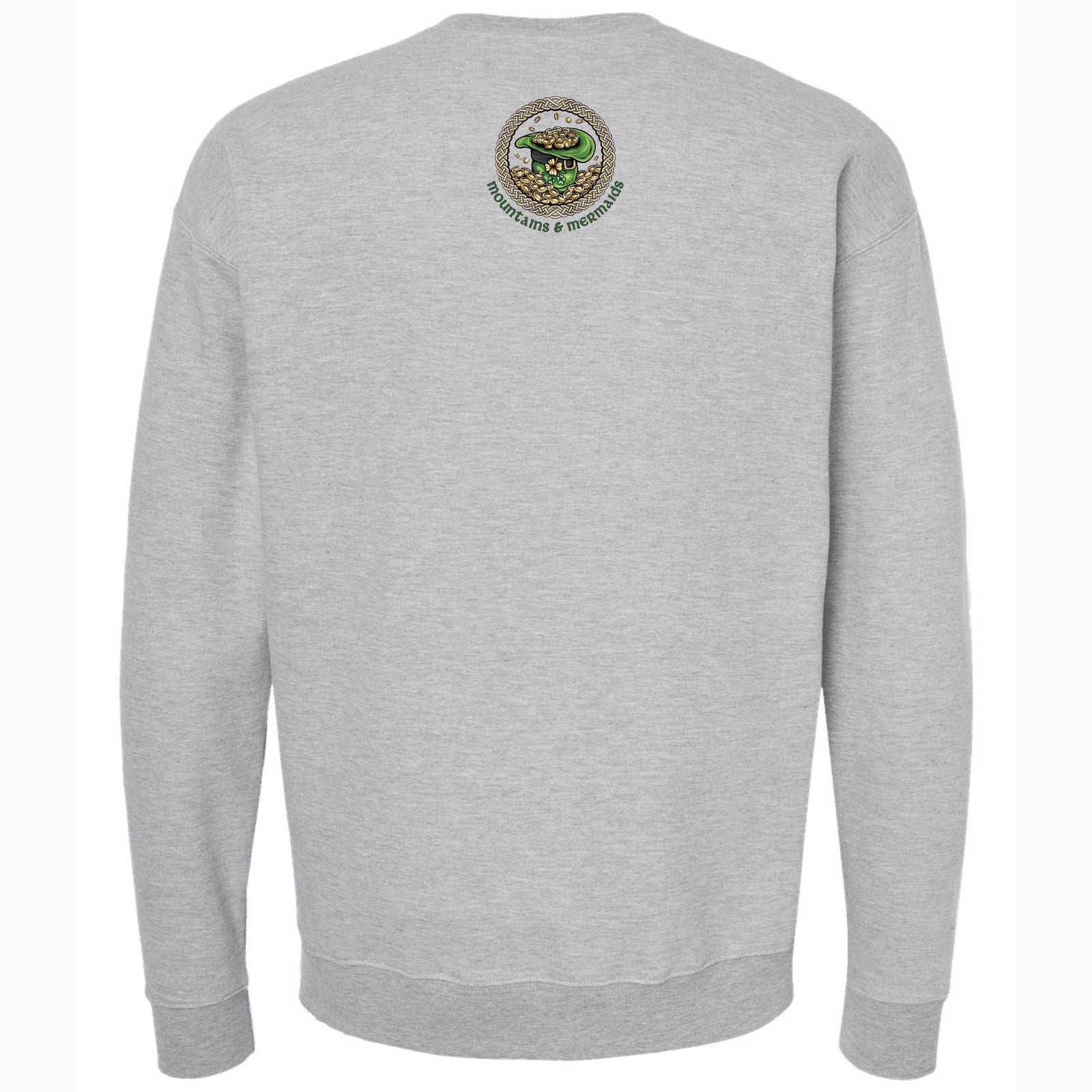 Mountains & Mermaids Luck Of The Mermaids Crewneck Sweatshirt - Gray