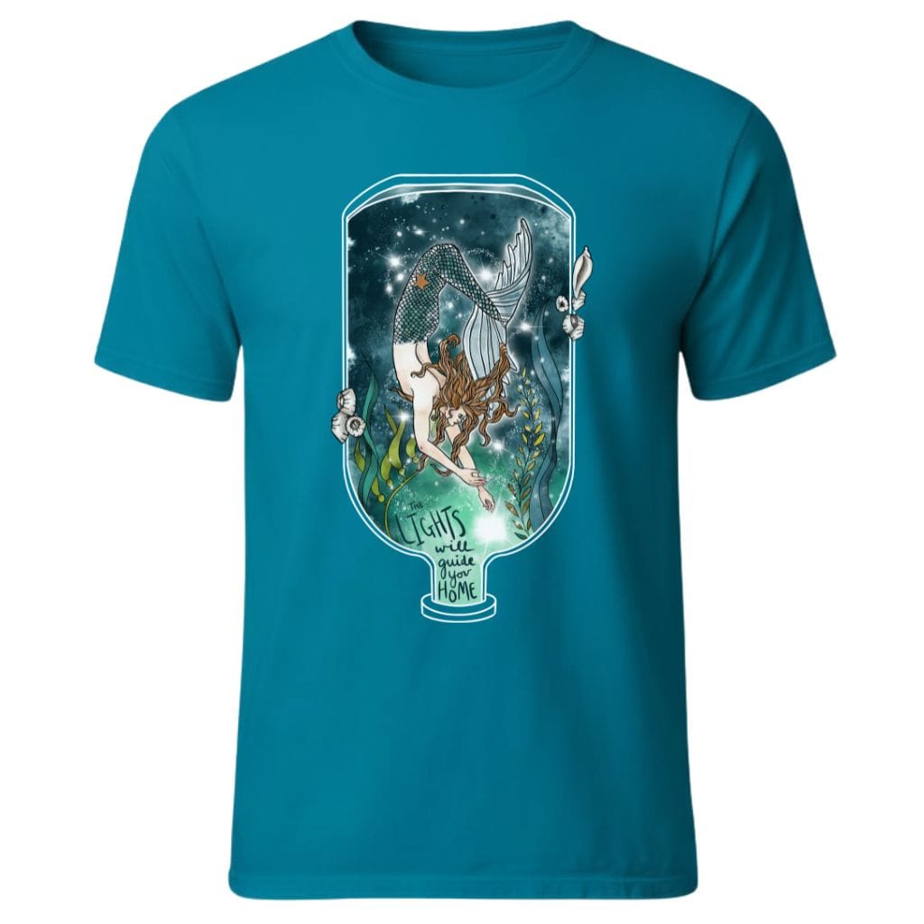 Mountains & Mermaids Luminary Mermaid Unisex T-Shirt Small / Ocean Depths MM1215