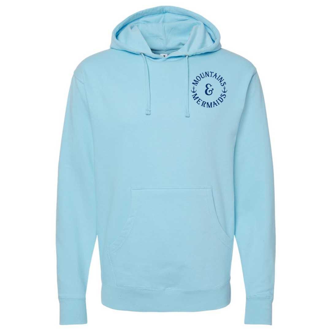 Mountains & Mermaids Mermaid's Brew Pullover Hoodie (Blue Mist)
