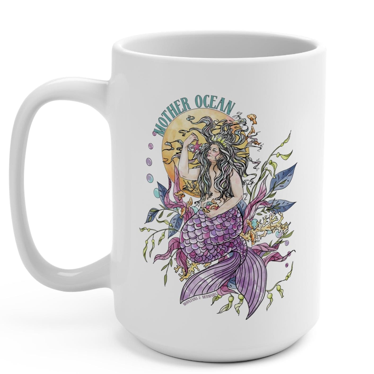 Mountains & Mermaids Mother Ocean Coffee Mug MM3105