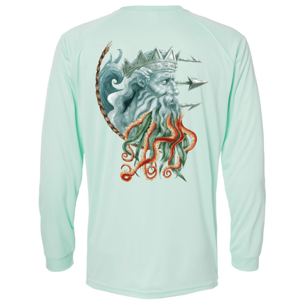 Mountains & Mermaids Poseidon Performance Sun Shirt Small / Mint MM2449