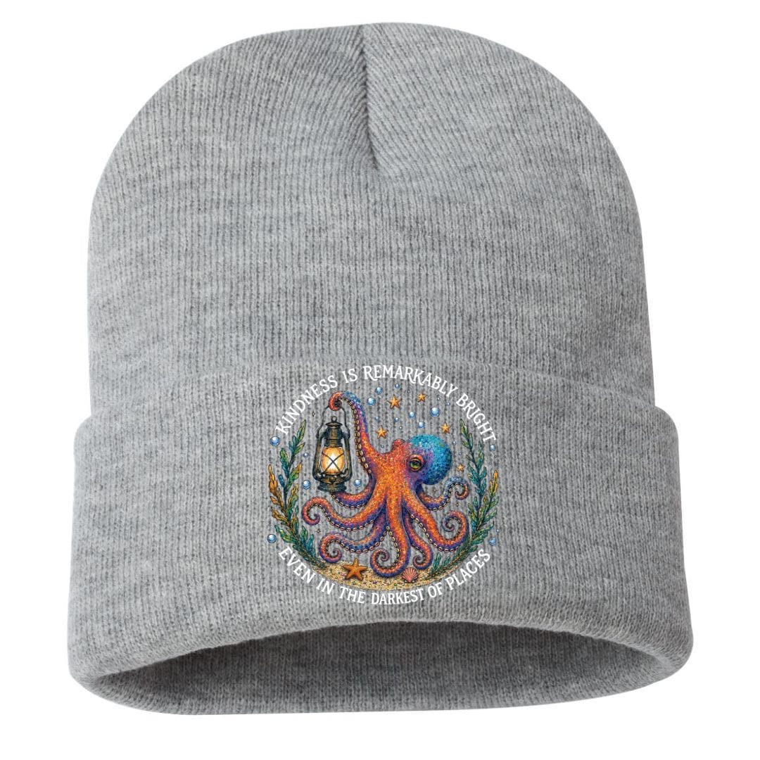 Mountains & Mermaids Remarkably Kind Beanie Heather Gray