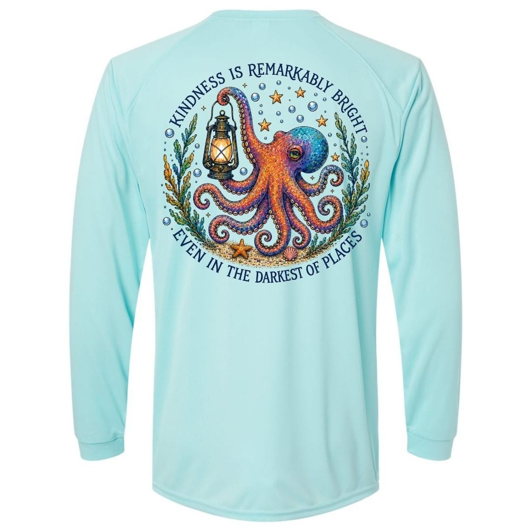 Mountains & Mermaids Remarkably Kind Performance Sun Shirt Small / Aqua