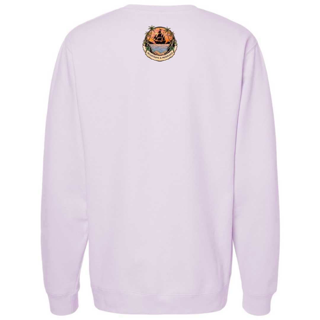 Mountains & Mermaids Sailor's Ruin Crewneck Sweatshirt (Lavender)