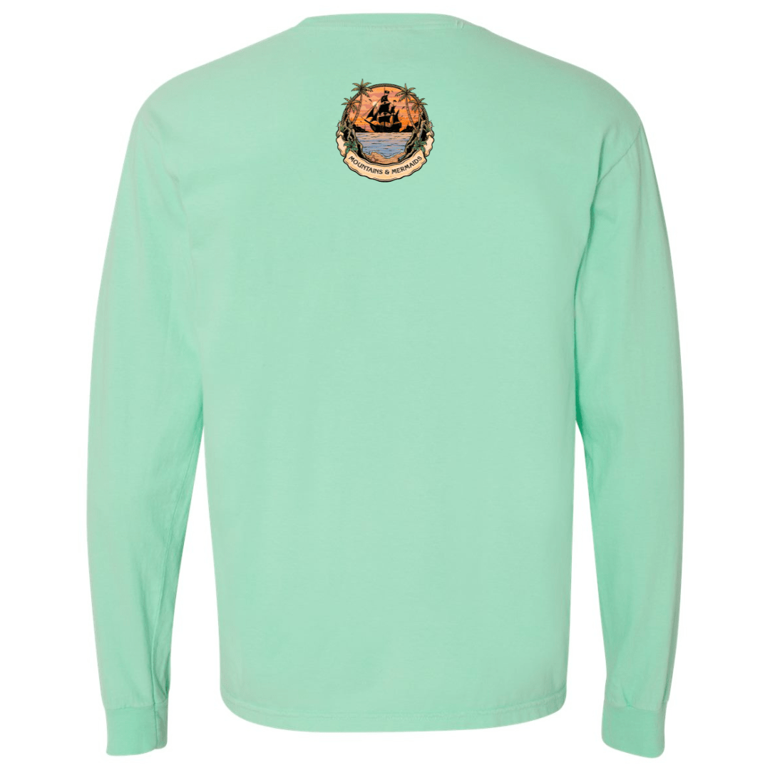 Mountains & Mermaids Sailor's Ruin Long Sleeve T-Shirt (Island Reef)