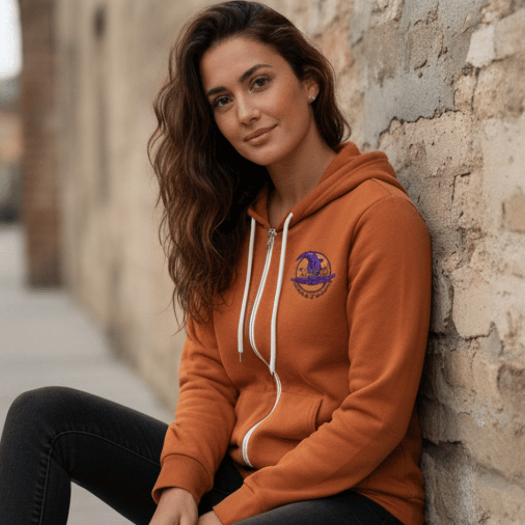 Mountains & Mermaids Salem Siren Full Zip Fleece Hoodie (Autumn)