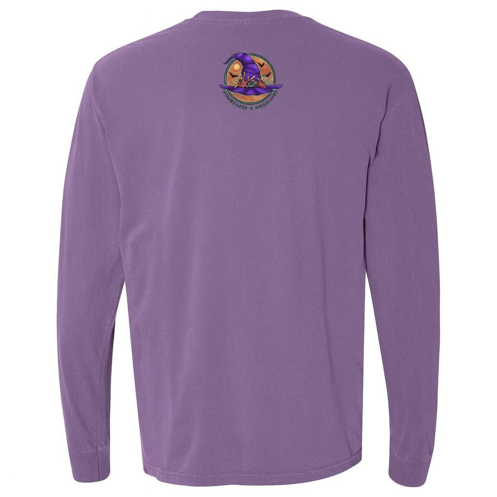 Mountains & Mermaids Salem Siren Long Sleeve T-Shirt (Violet)