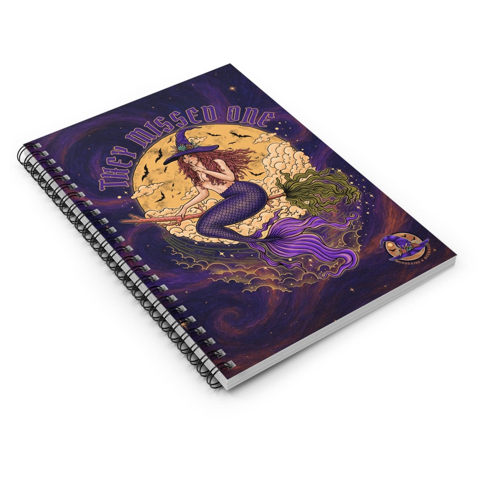 Mountains & Mermaids Salem Siren Notebook One Size 16031464203147065513