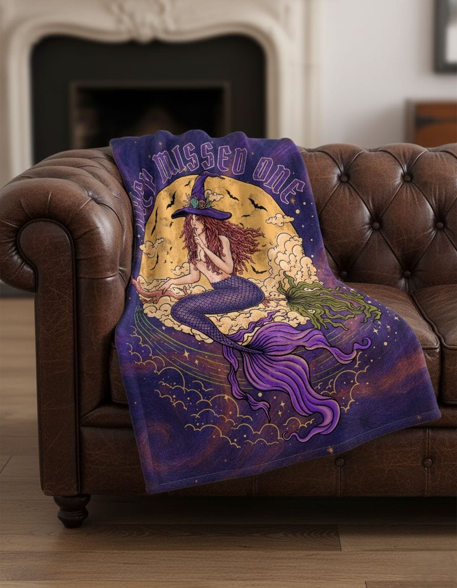 Mountains & Mermaids Salem Siren Plush Blanket