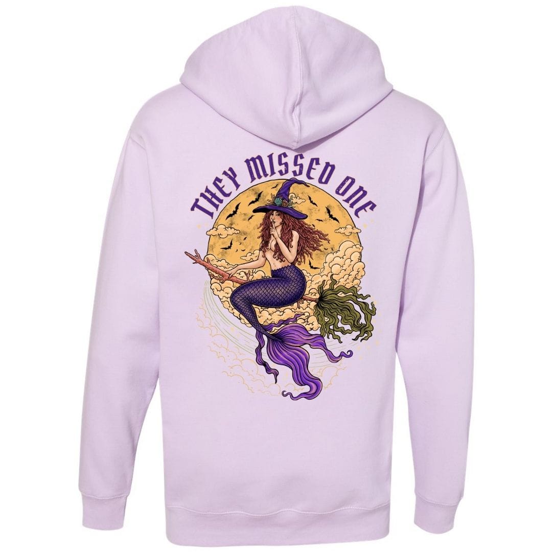 Mountains & Mermaids Salem Siren Pullover Hoodie Small / Lilac MM5785