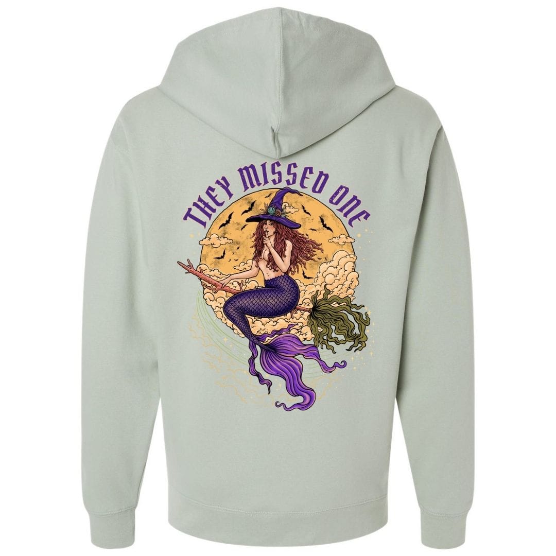 Mountains & Mermaids Salem Siren Pullover Hoodie Small / Sage