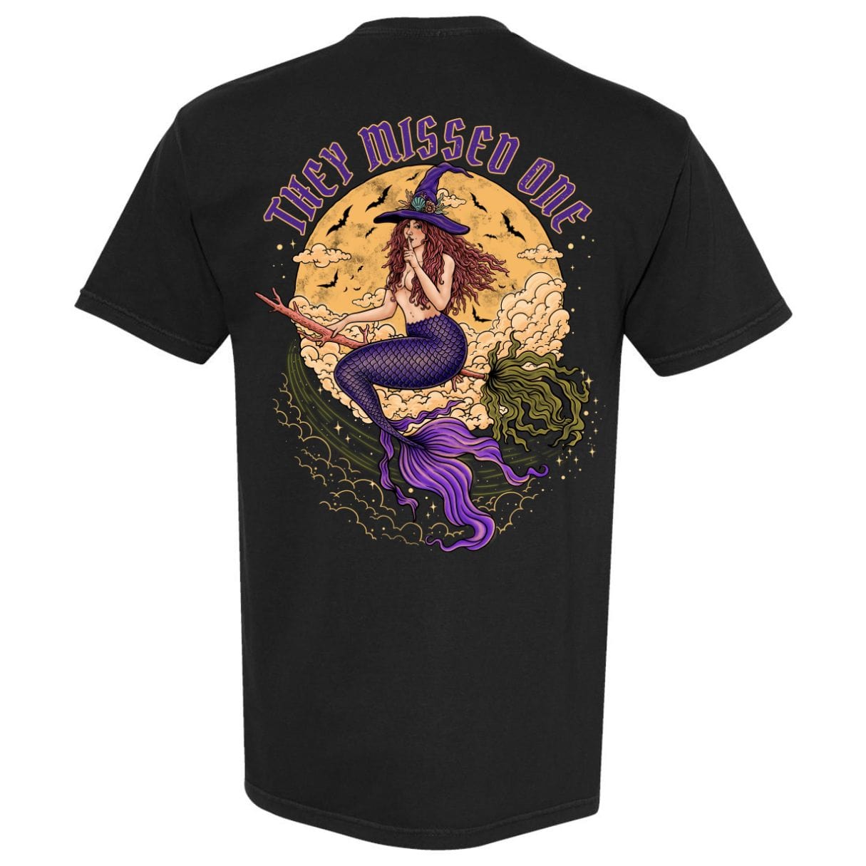 Mountains & Mermaids Salem Siren T-Shirt (Black) Small