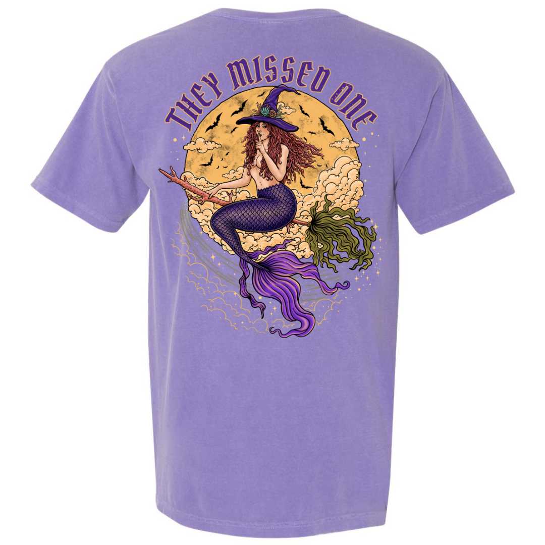 Mountains & Mermaids Salem Siren T-Shirt (Violet) Small