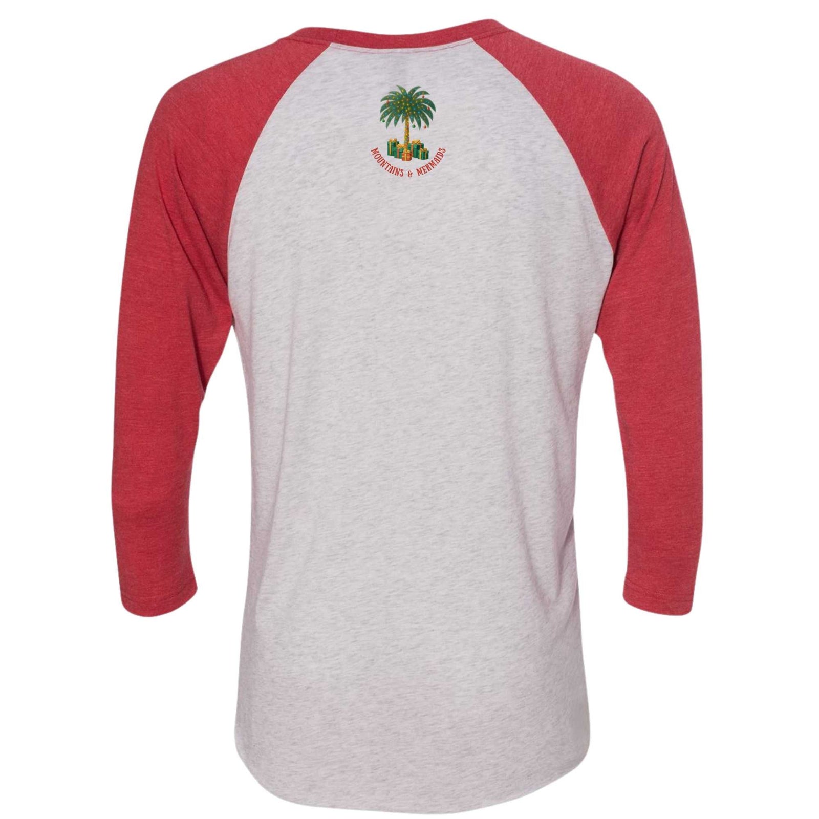 Mountains & Mermaids Seas & Greetings Baseball T-Shirt