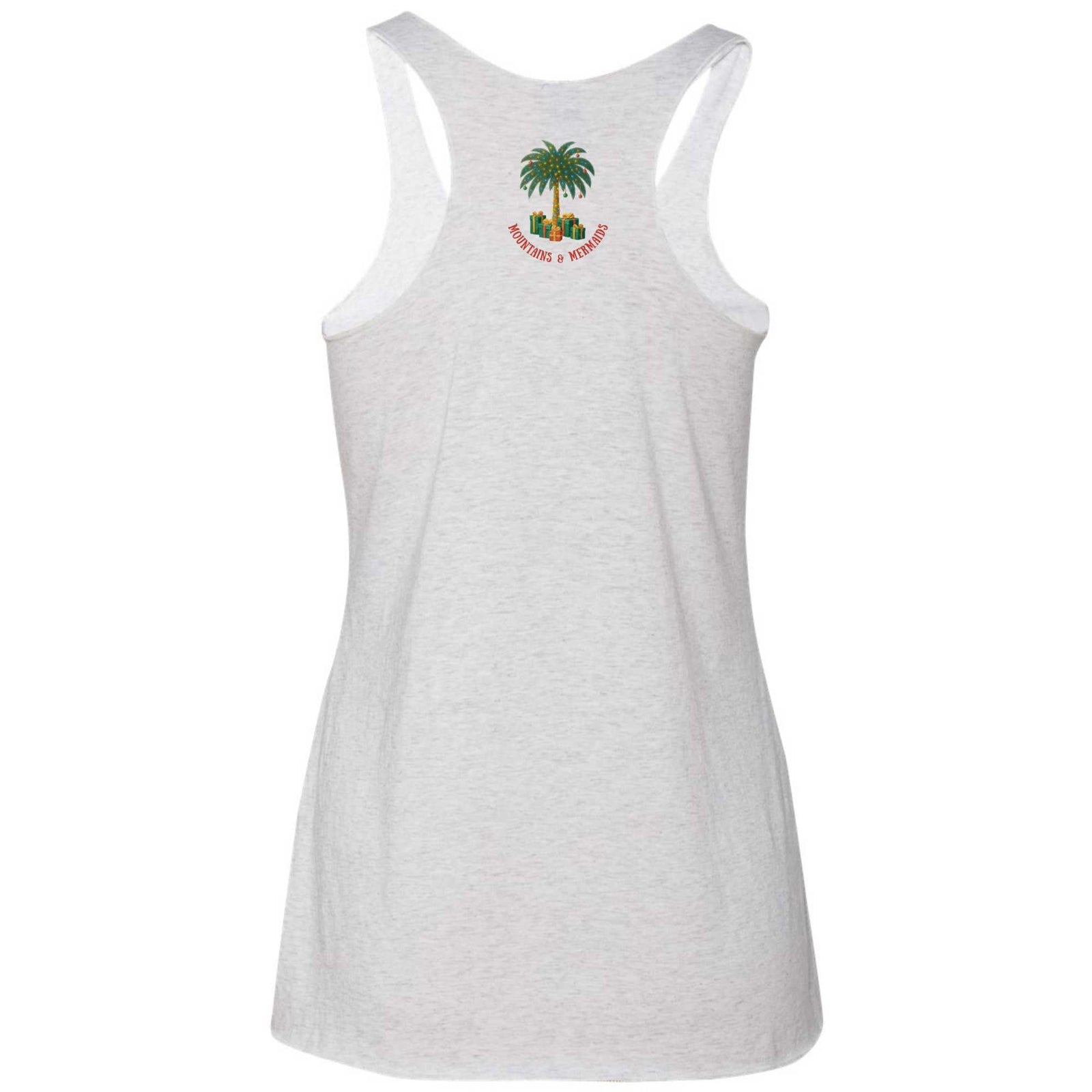 Mountains & Mermaids Seas & Greetings Racerback Tank
