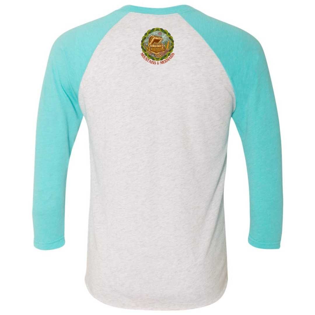 Mountains & Mermaids Seaweed Siren Baseball T-Shirt