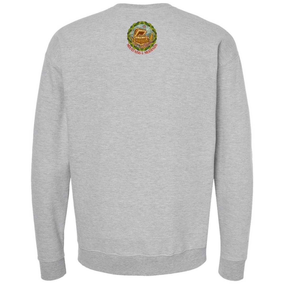 Mountains & Mermaids Seaweed Siren Crewneck Sweatshirt (Gray)