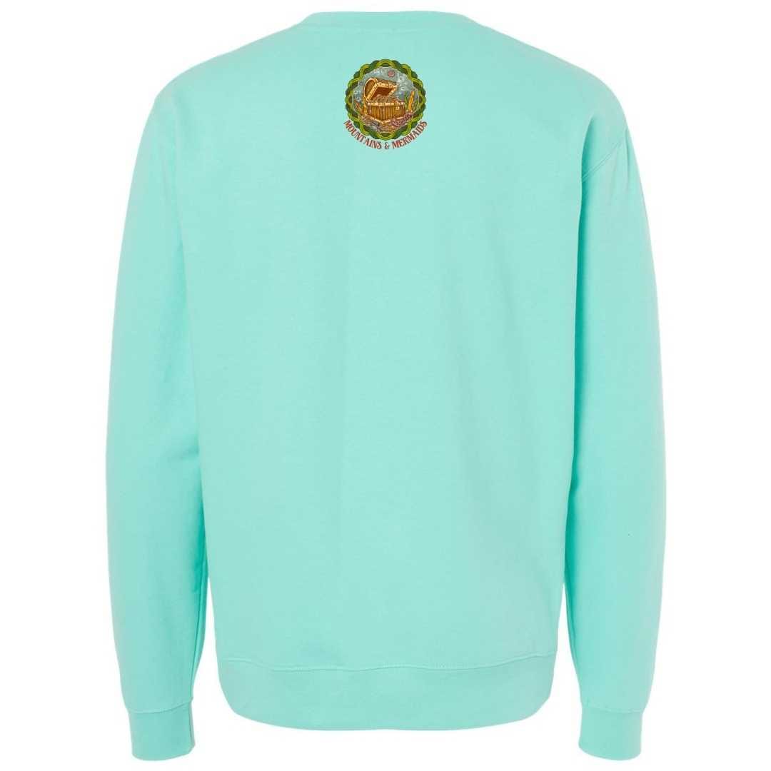 Mountains & Mermaids Seaweed Siren Crewneck Sweatshirt (Mint)