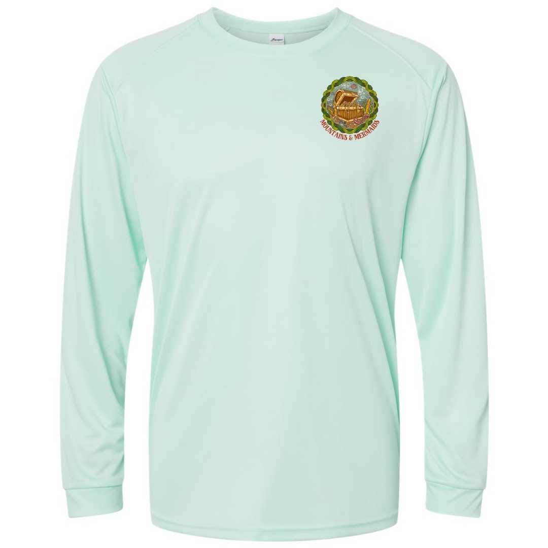 Mountains & Mermaids Seaweed Siren Performance Sun Shirt (Mint)
