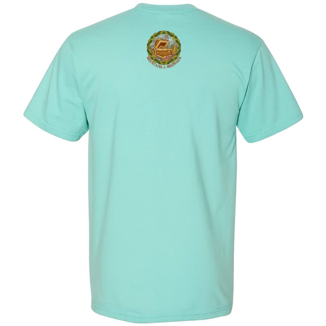 Mountains & Mermaids Seaweed Siren Short Sleeve T-Shirt (Chalky Mint)
