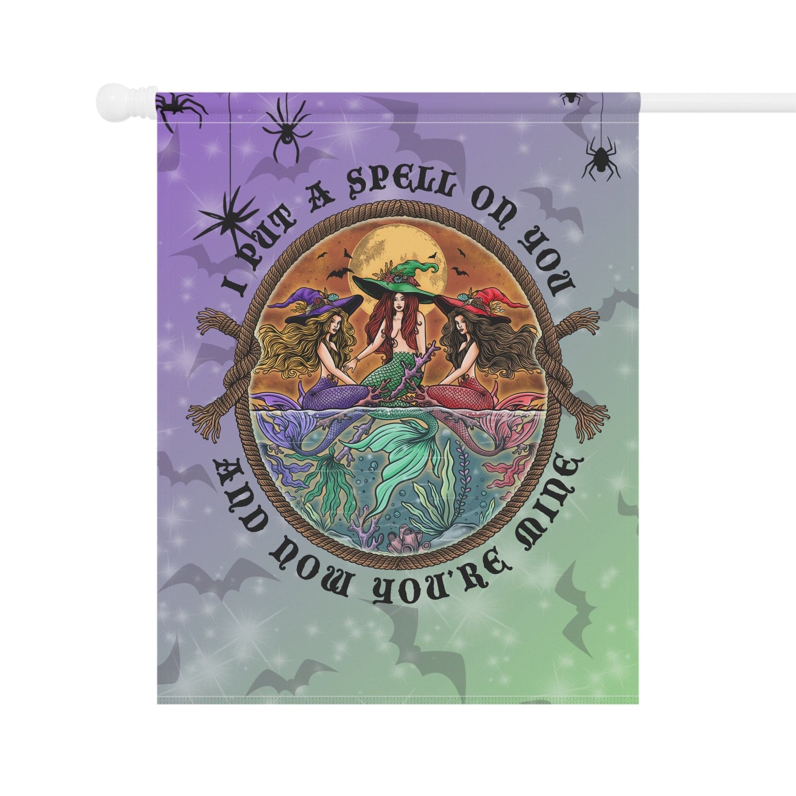 Mountains & Mermaids Siren Sisters Mystic Flag 24.5'' × 32'' 18271928801960418251