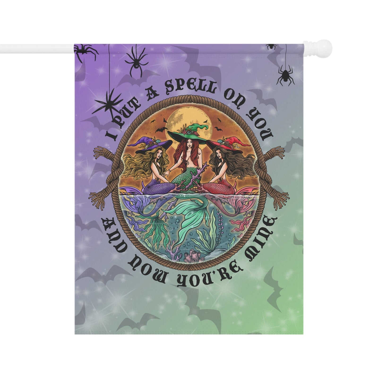 Mountains & Mermaids Siren Sisters Mystic Flag 24.5'' × 32'' 18271928801960418251