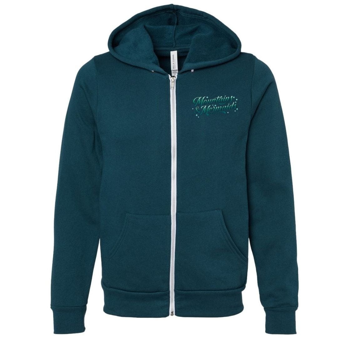 Mountains & Mermaids Soul Of A Mermaid Full Zip Fleece Hoodie
