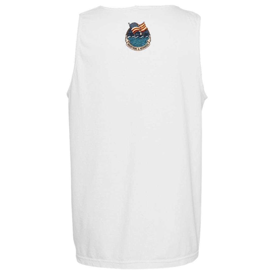 Mountains & Mermaids Star Spangled Mermaid (America 250) Boyfriend Tank