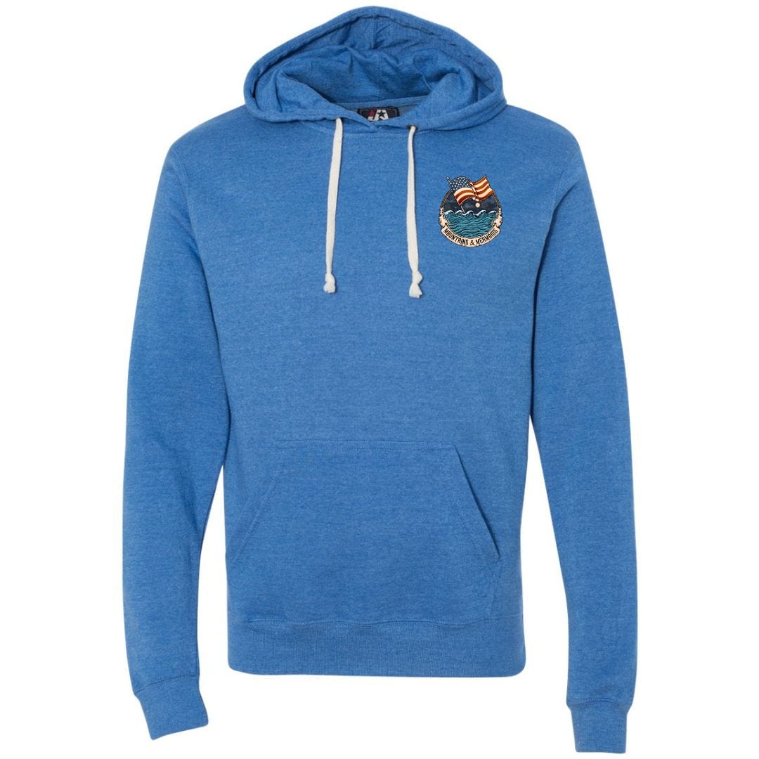 Mountains & Mermaids Star Spangled Mermaid (America 250) Fleece Pullover Hoodie