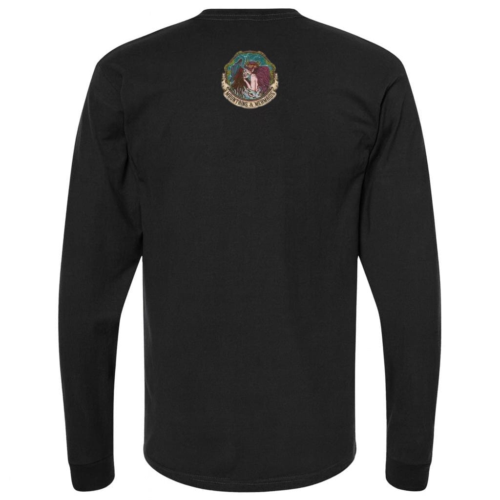 Mountains & Mermaids The Lovers Long Sleeve T-Shirt (Black)