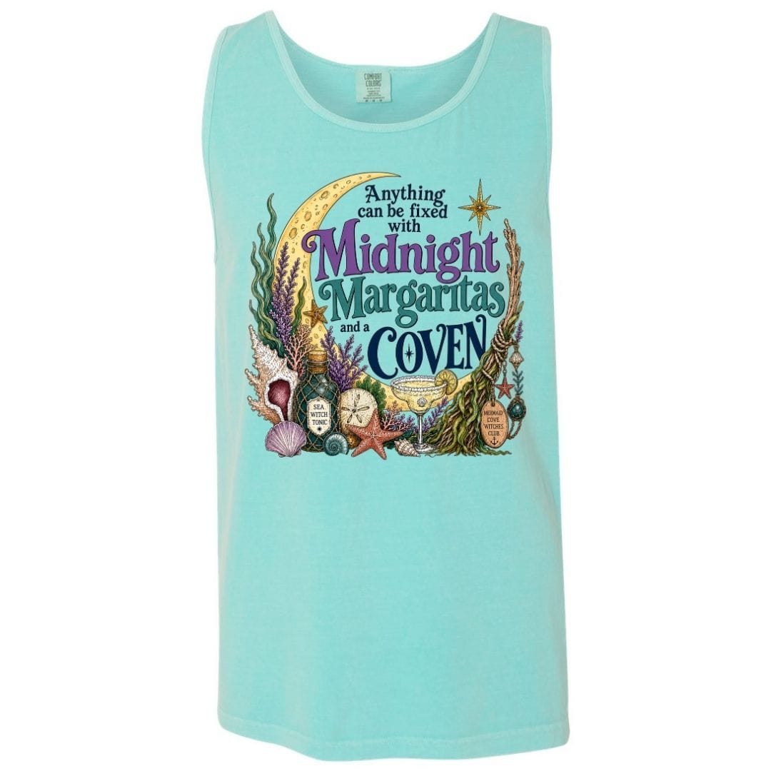 Mountains & Mermaids The Mermaid Coven Boyfriend Tank Small / Chalky Mint