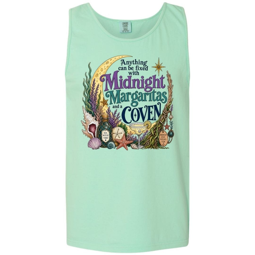 Mountains & Mermaids The Mermaid Coven Boyfriend Tank Small / Island Reef