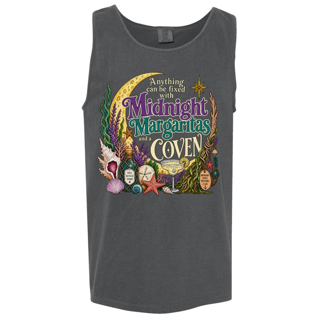 Mountains & Mermaids The Mermaid Coven Boyfriend Tank Small / Pepper