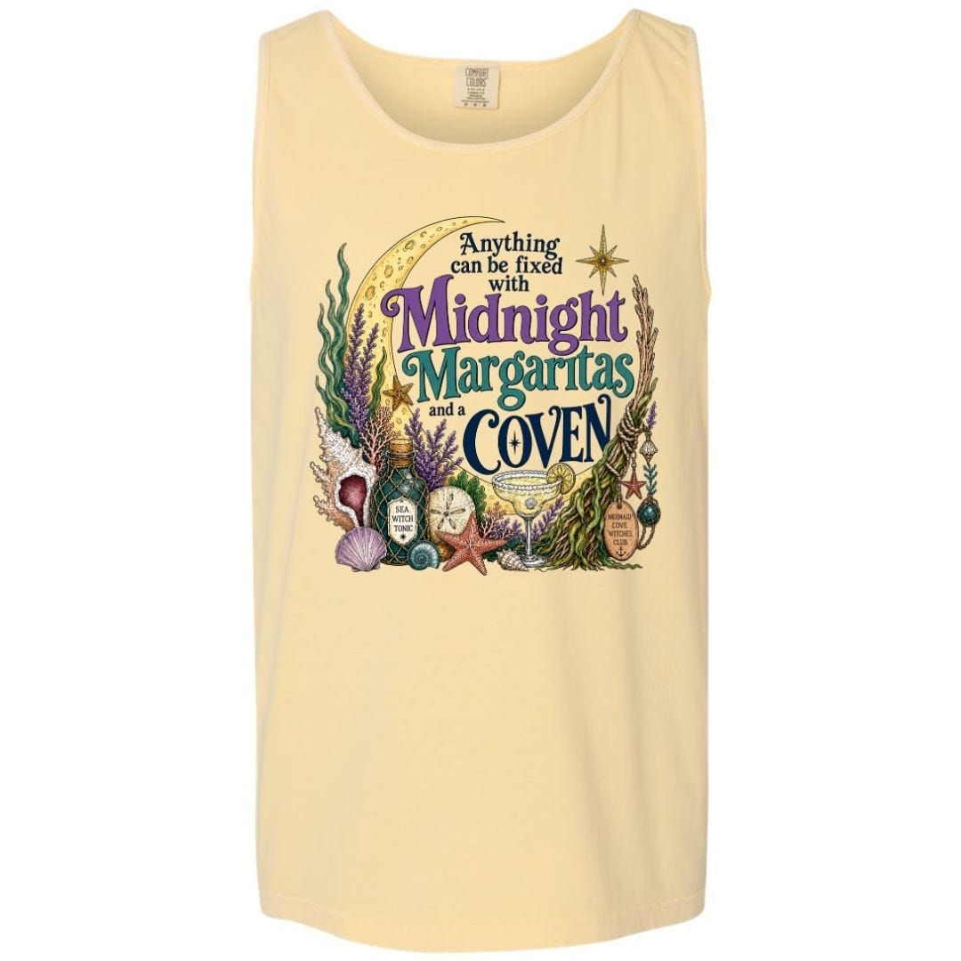 Mountains & Mermaids The Mermaid Coven Boyfriend Tank Small / Sunshine
