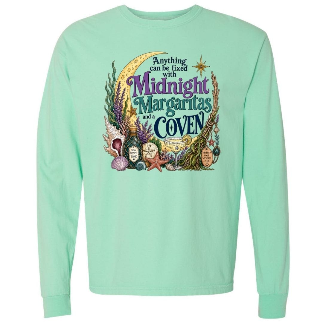 Mountains & Mermaids The Mermaid Coven Long Sleeve T-Shirt Small / Island Reef