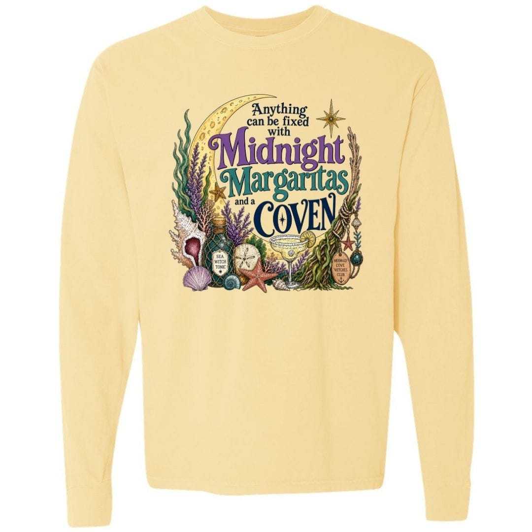 Mountains & Mermaids The Mermaid Coven Long Sleeve T-Shirt Small / Sunshine