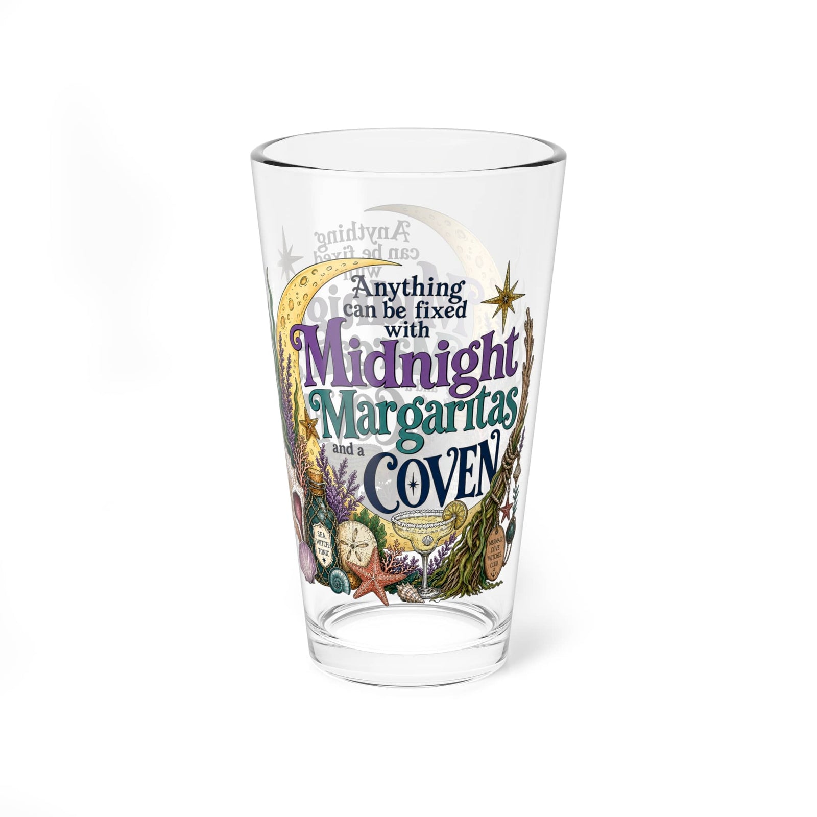 Mountains & Mermaids The Mermaid Coven Pint Glass 16oz 25507159638166979684