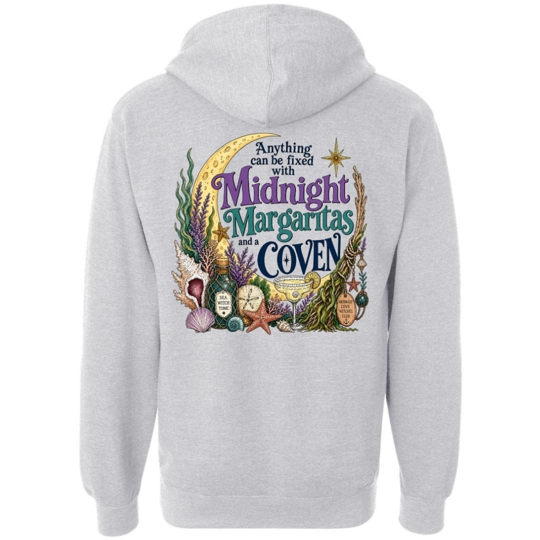 Mountains & Mermaids The Mermaid Coven Pullover Hoodie Small / Heather Gray